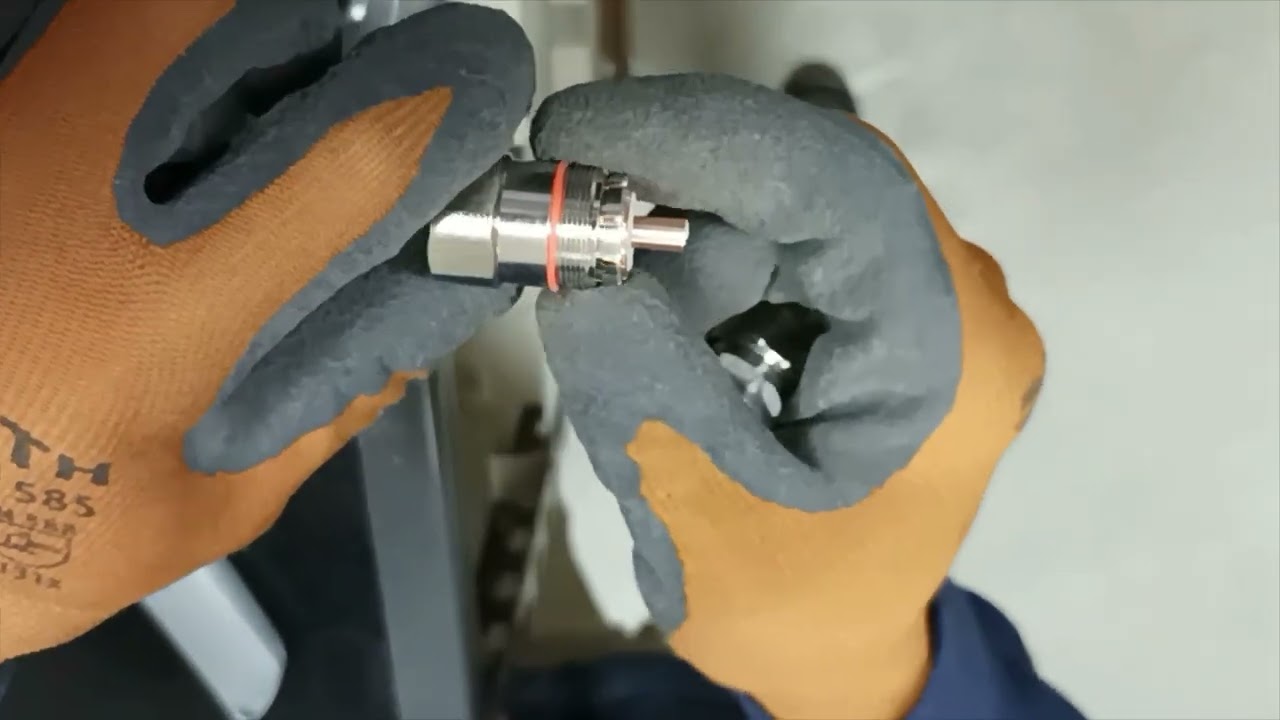 Montaje Conector 1/2" Tipo N