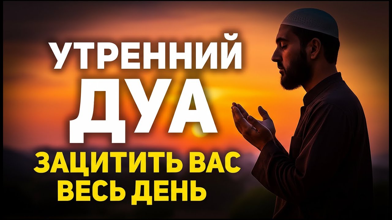 УТРЕННИЙ ДУА ✨ Защита на Весь День! Слушайте Каждое Утро и Измените Жизнь