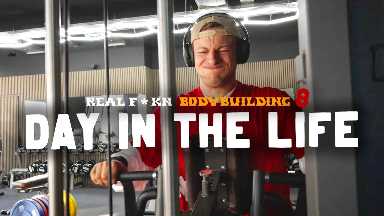 Dag in mijn Leven | Full day of eating in de bulk | Real F*kn Bodybuilding ep. 8