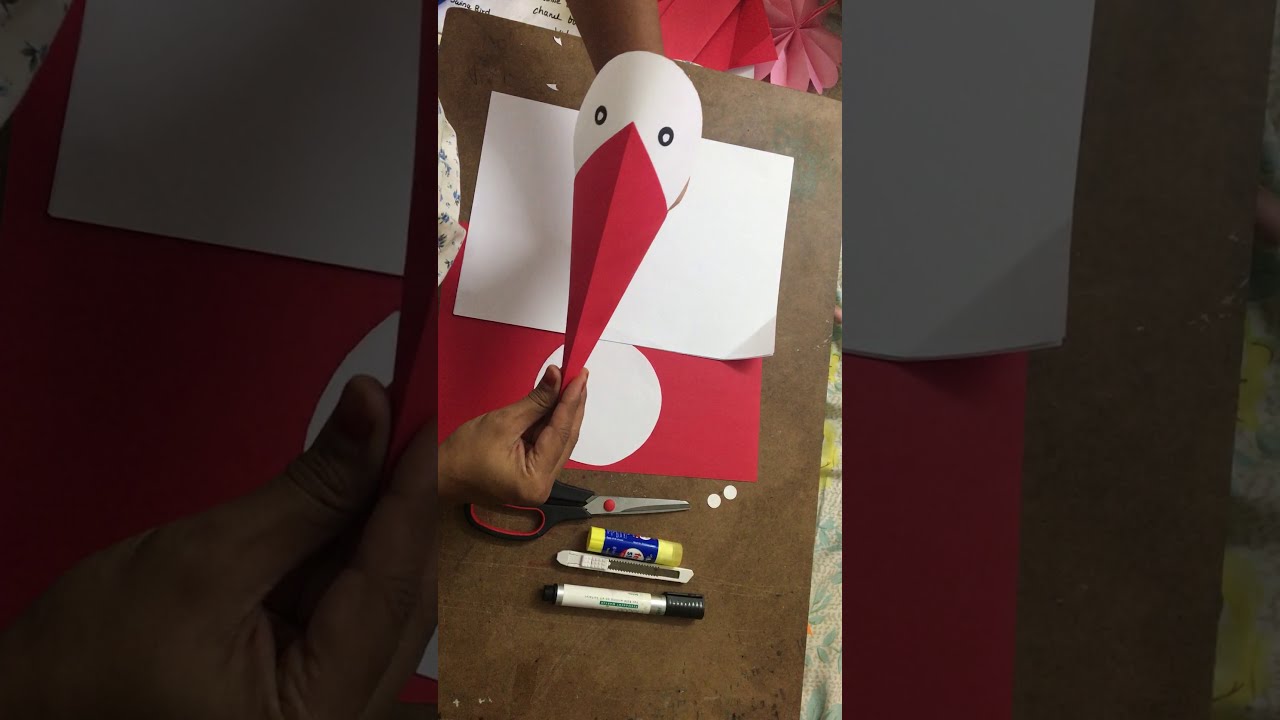 Bird beak craft