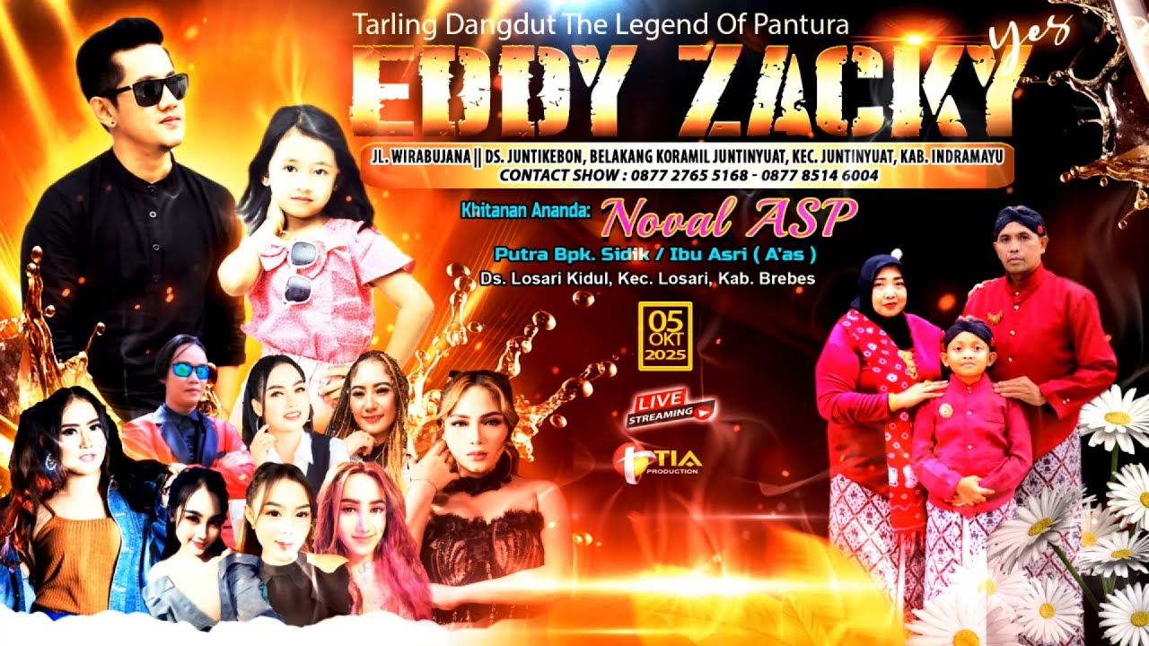 LIVE ULANG EDDY ZACKY YES || DS. LOSARI KIDUL, KEC. LOSARI, KAB. BREBES