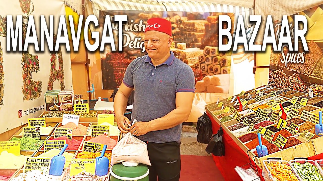🇹🇷 #Antalya Turkey Shopping. MANAVGAT BAZAAR on Monday/ Walk in  Bazaar TÜRKIYE #bazaar #turkey