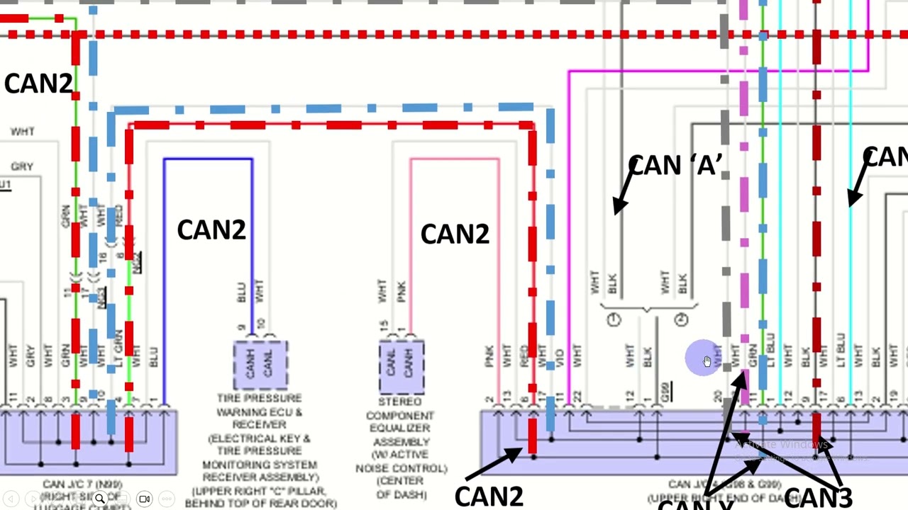 Network Diagrams | Lexus Networks Wiring Topology & Junction Connectors | Lexus ES350 F 2025