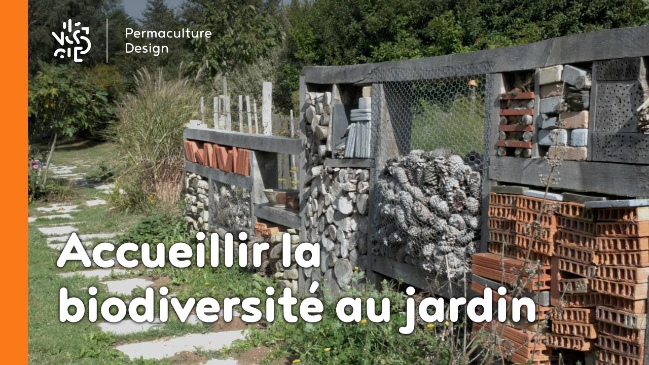 Accueil de biodiversit&eacute; et jardin en permaculture