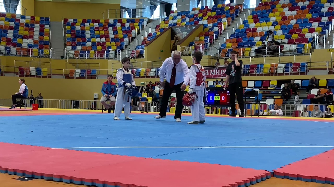 Замайханов Каирсултан🔵 vs 🔴Магомедов Ахмед 30kg ФИНАЛ первенства РД по мл.юношам