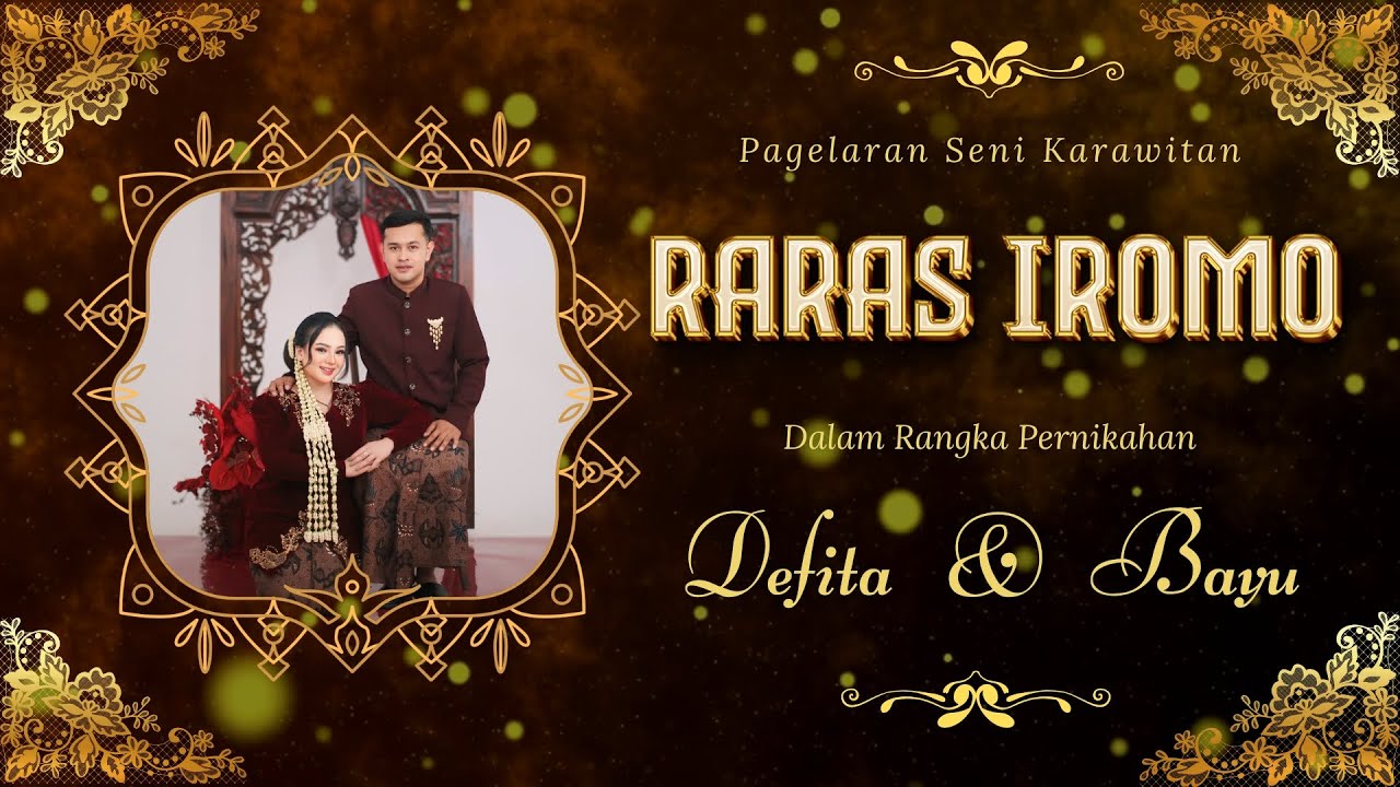 Live karawitan Raras Iromo - Wedding Defita & Bayu - 05 April 25 - Genilangit Poncol - CISS Audio