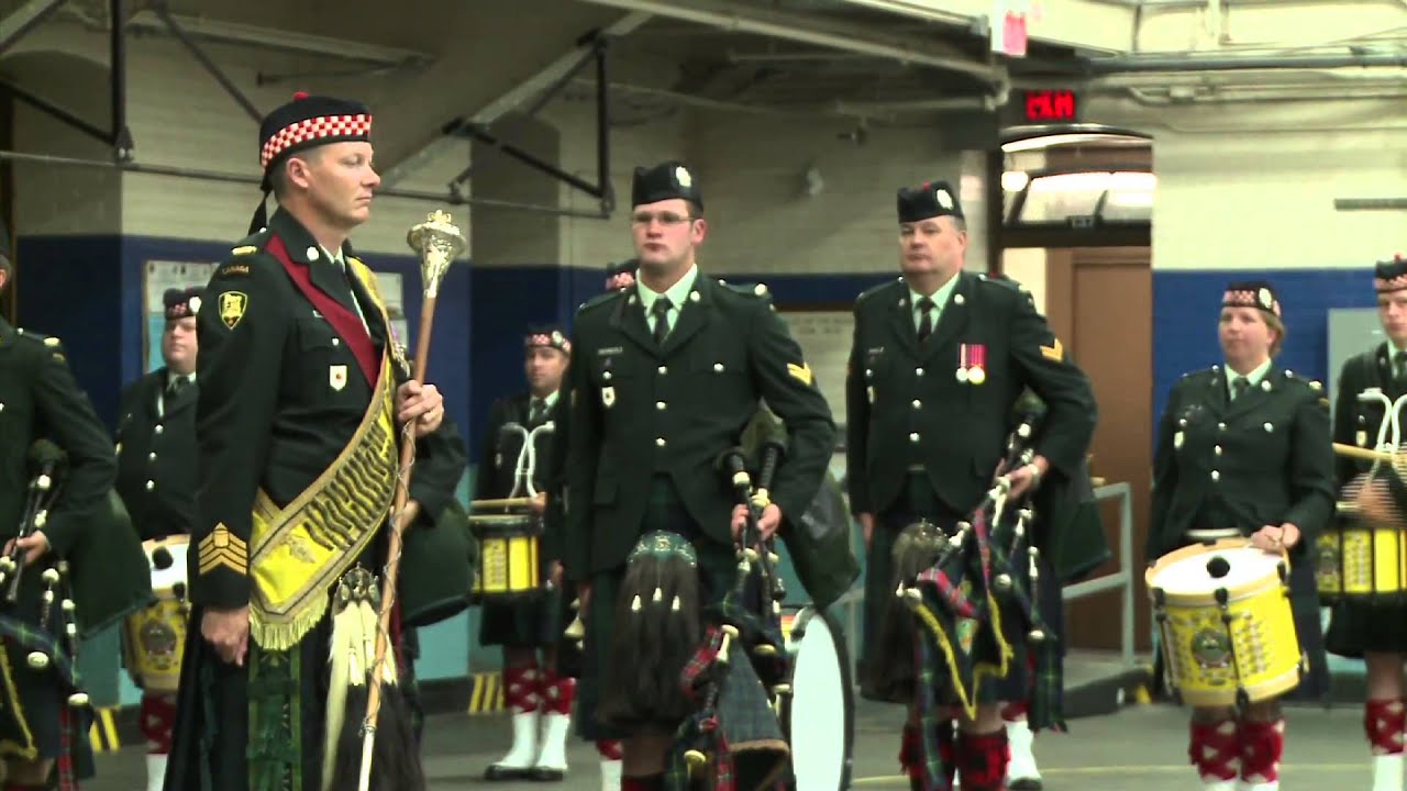 Calgary Highlanders Change of Command 2013