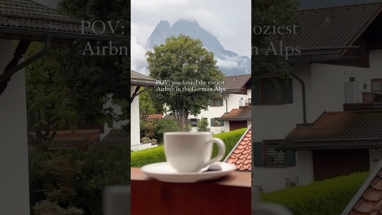 Cozy Airbnb in Garmisch-Partenkirchen with Zugspitze Mountain Views 🇩🇪
