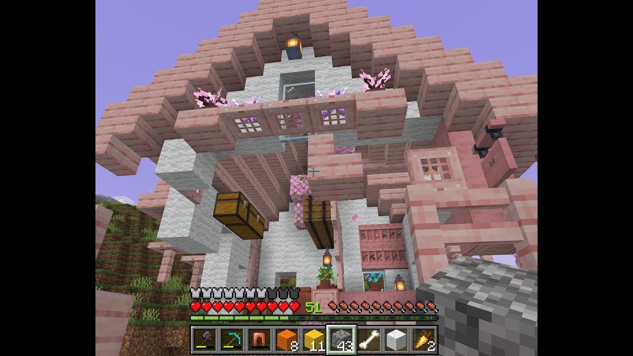 《Minecraft》來蓋雞腿王國!!歡迎加入一起玩  #minecraft