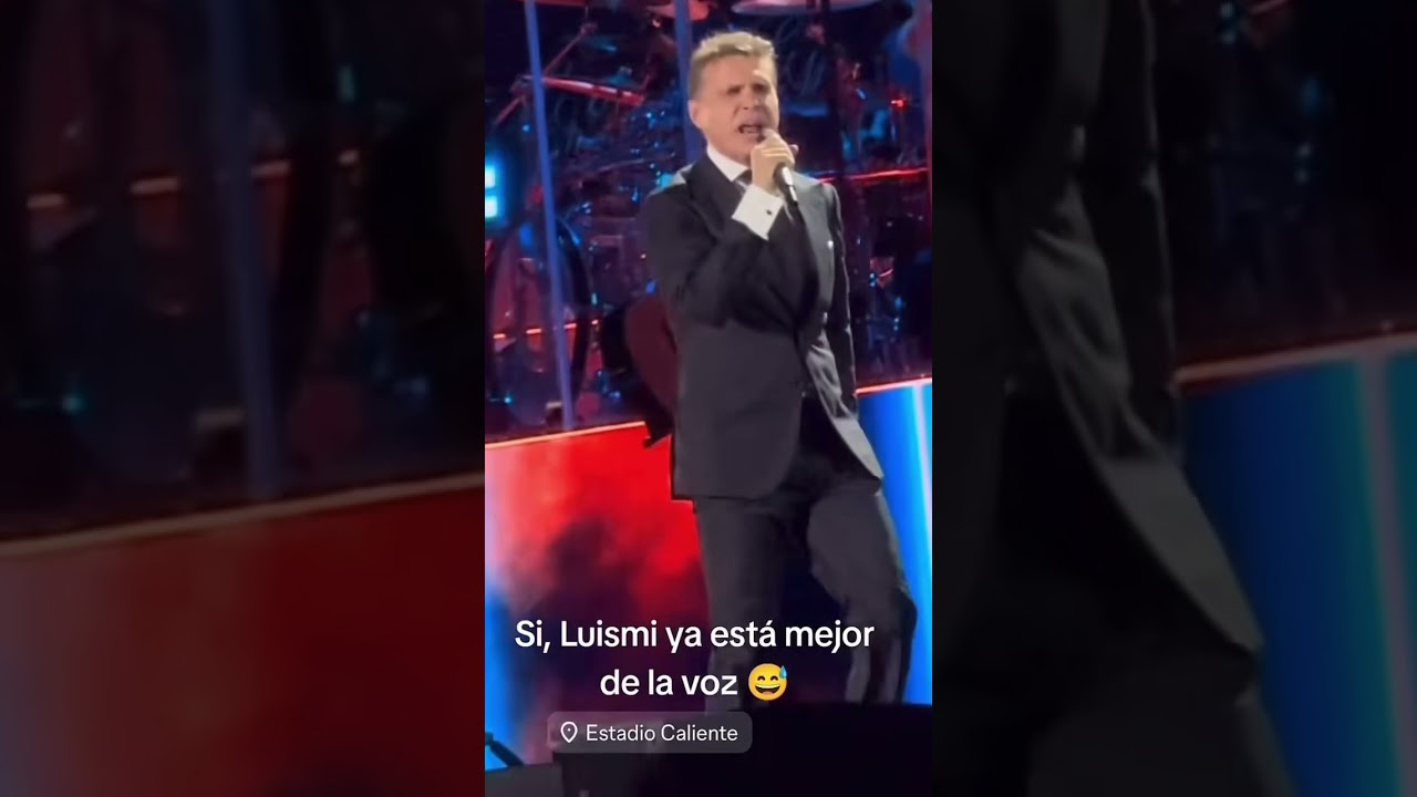 Luis Miguel Enojado con su ingeniero de audio gritándole por el micrófono monitor #luismiguel