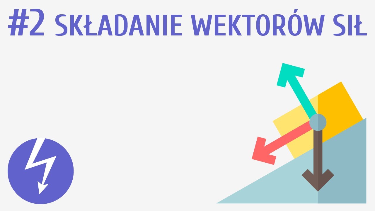 Składanie wektor&oacute;w sił #2 [ Dynamika ]