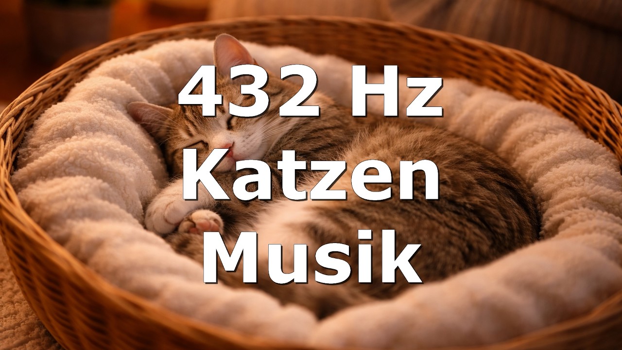 432 Hz  –  Beruhigungsmusik Katze