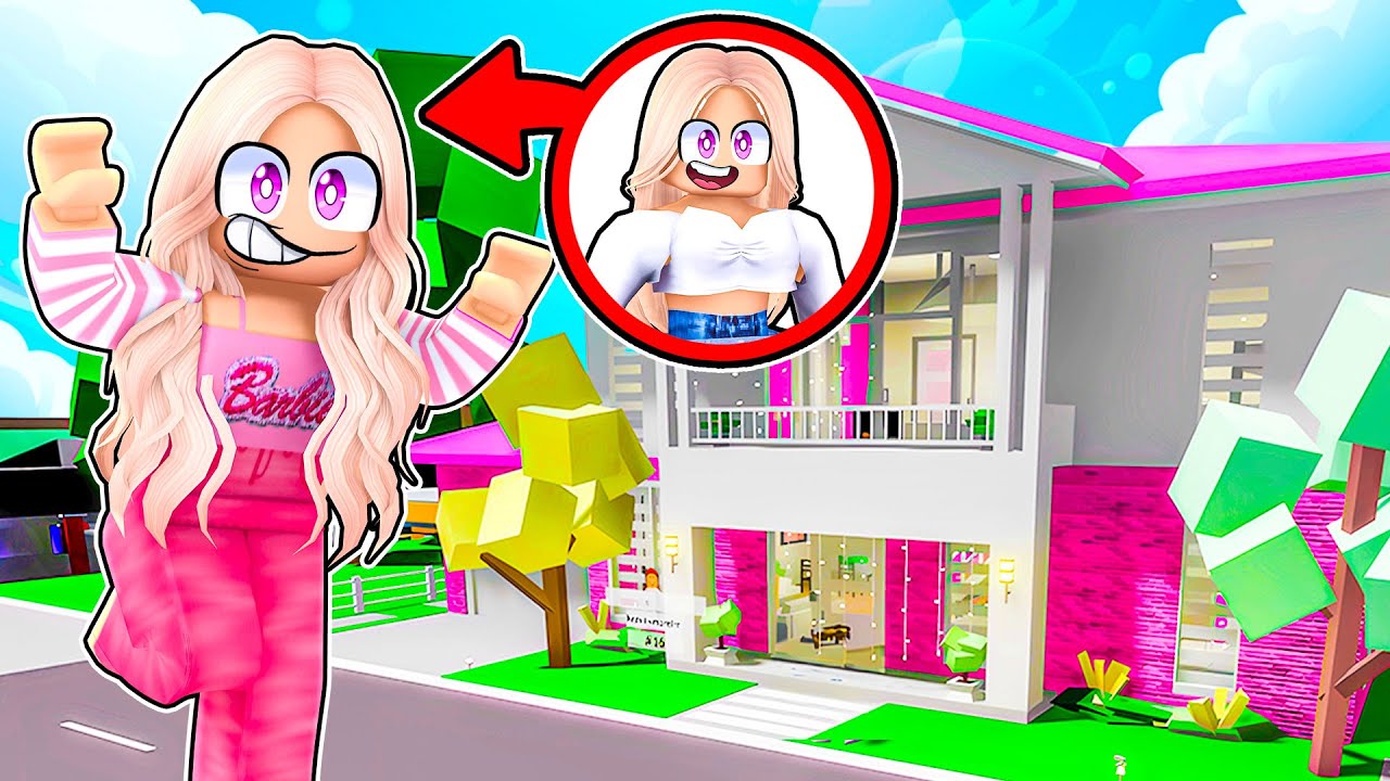 BARBIE'S SECRET HOUSE in BROOKHAVEN RP on ROBLOX! NEW UPDATE!