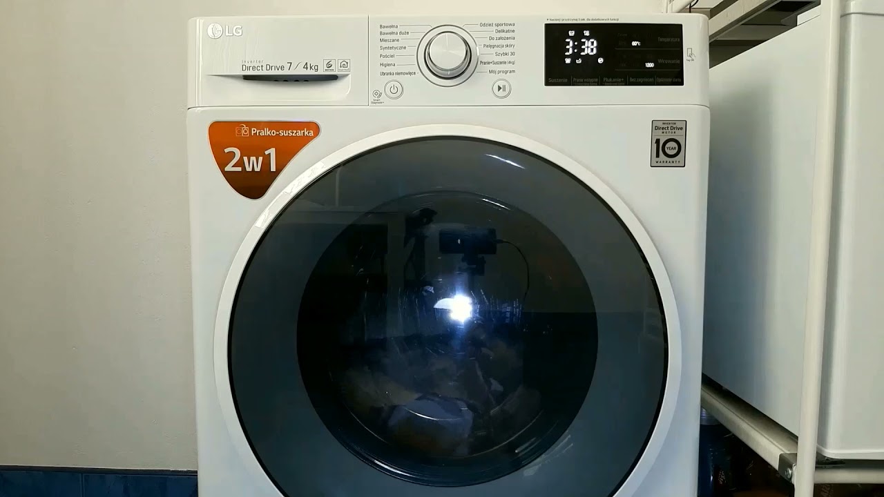Pralko-Suszarka LG F2J6HM0W - Pielęgnacja skóry | Skin Care | 60°C 1200obr/rpm