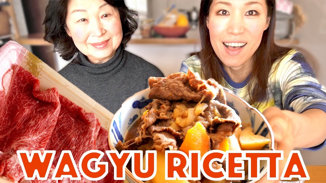 Mangio WAGYU, manzo giapponese: NIKUJAGA [RICETTE DI MAMMA #10]