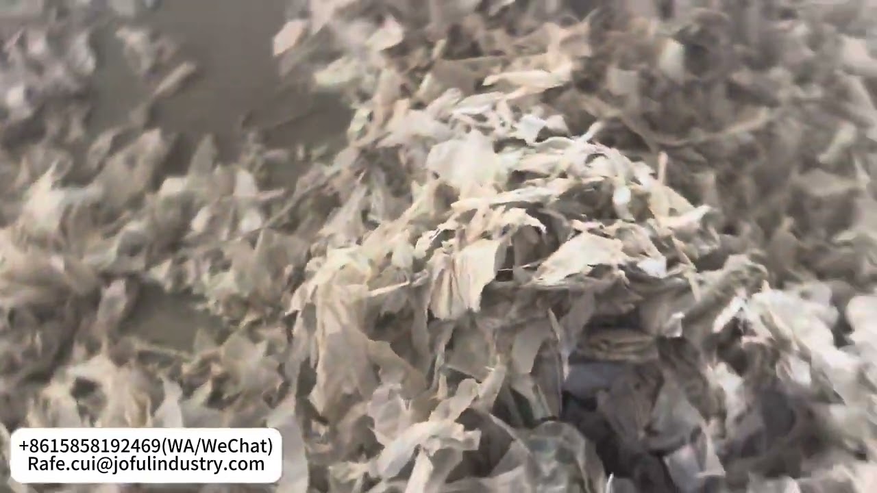 Plastic Films, BOPPS Shredder Crusher, LDPE/PP/PE/HDPE Films Grinder, Efficient Alloy Rotary Blades