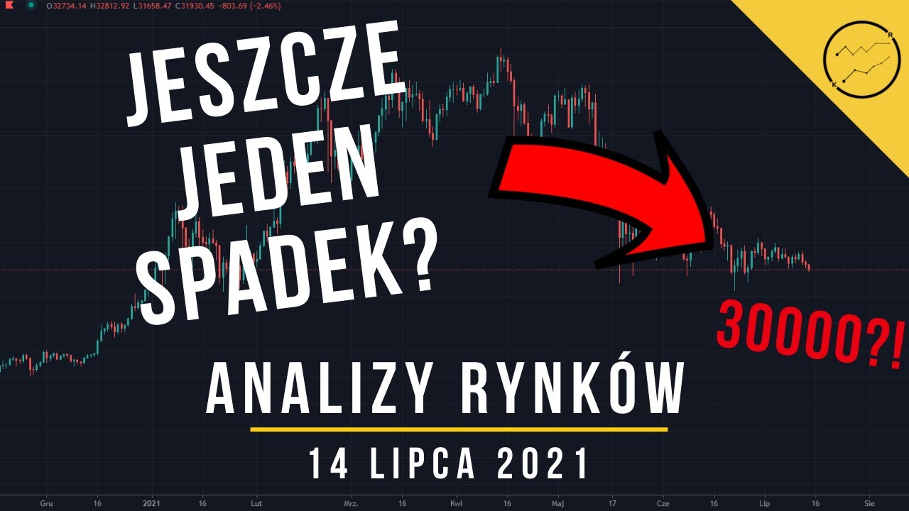 CENA BITCOIN znowu SPADA. BĘDZIE $30000 ? + Analiza KRYPTOWALUT ZIL, VET, CAKE, 1INCH, SOL, MATIC