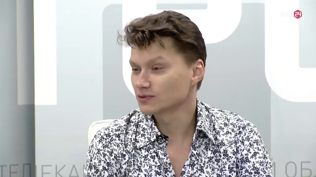 Константин Куми и Анна Кириченко на канале Дон24, репортаж к Дню Танго