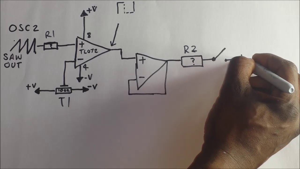 DIY analog synth project Tutorial Part 18 (My Oscillator Synchro circuit )