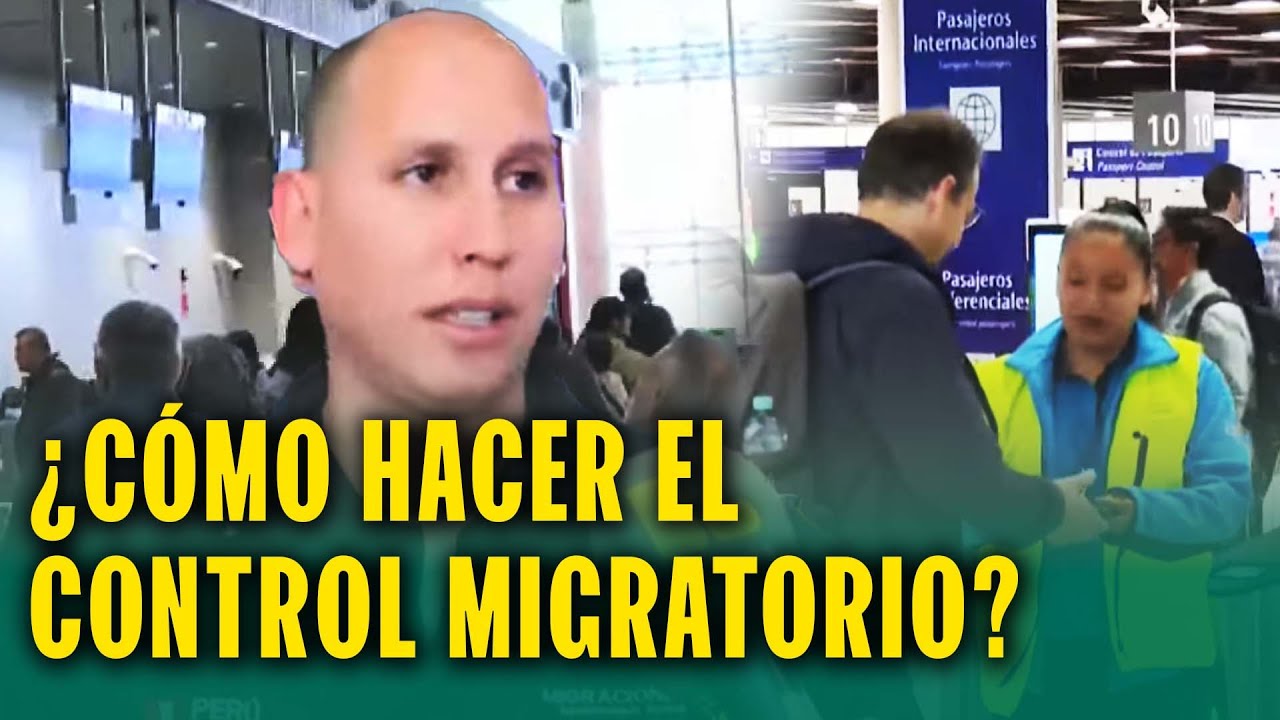 ¿Cómo es el control migratorio en el nuevo aeropuerto? Más pasajeros llegan a la marcha blanca