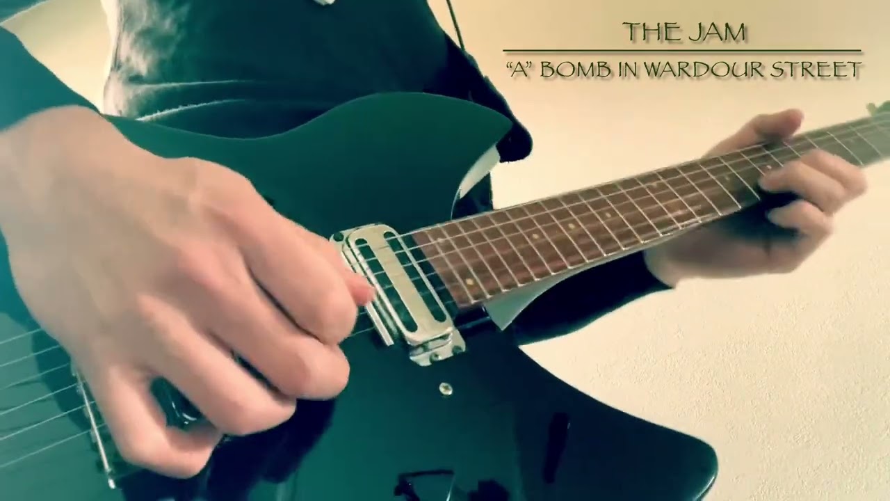 “A” Bomb in Wardour Street - The Jam (Rickenbacker Guitar Cover)