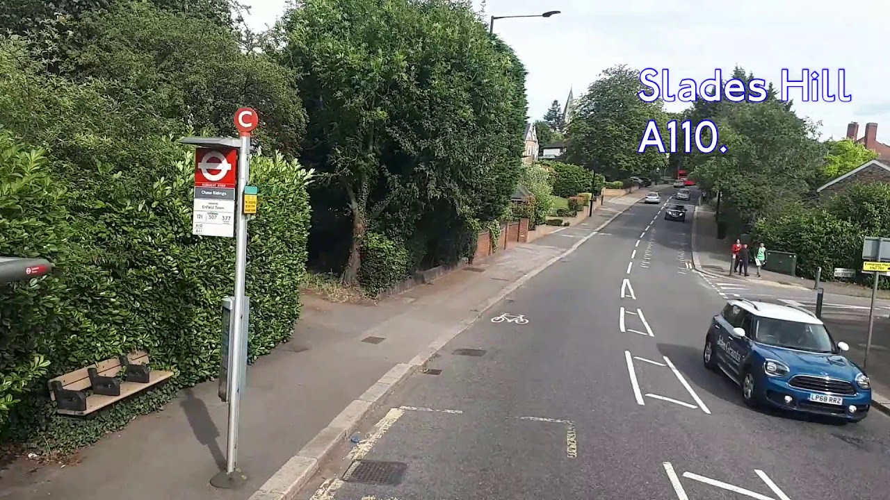 FULL ROUTE VISUAL | London Bus Route 307: Barnet Hospital– Brimsdown | VWH2141 (LK65ECD)