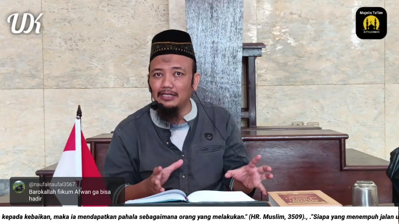 🔴 LiVE KAJIAN RUTIN MT ATTAUHID - USTADZ DEDE KURNIAWAN LC .,