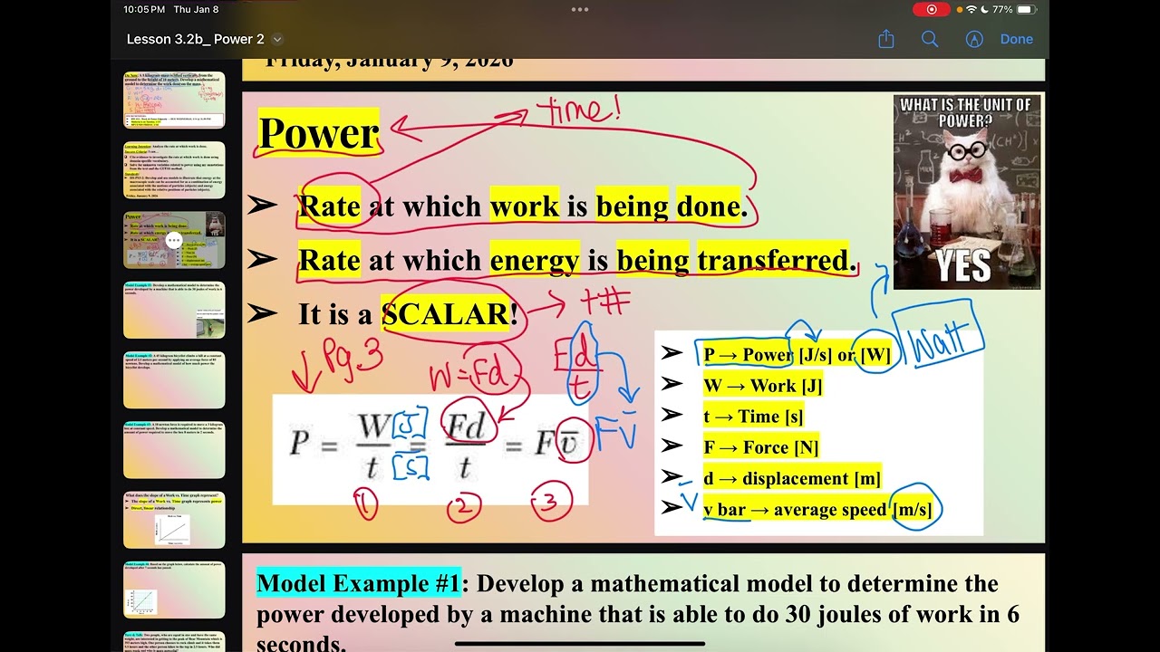Lesson 3.2b: Power