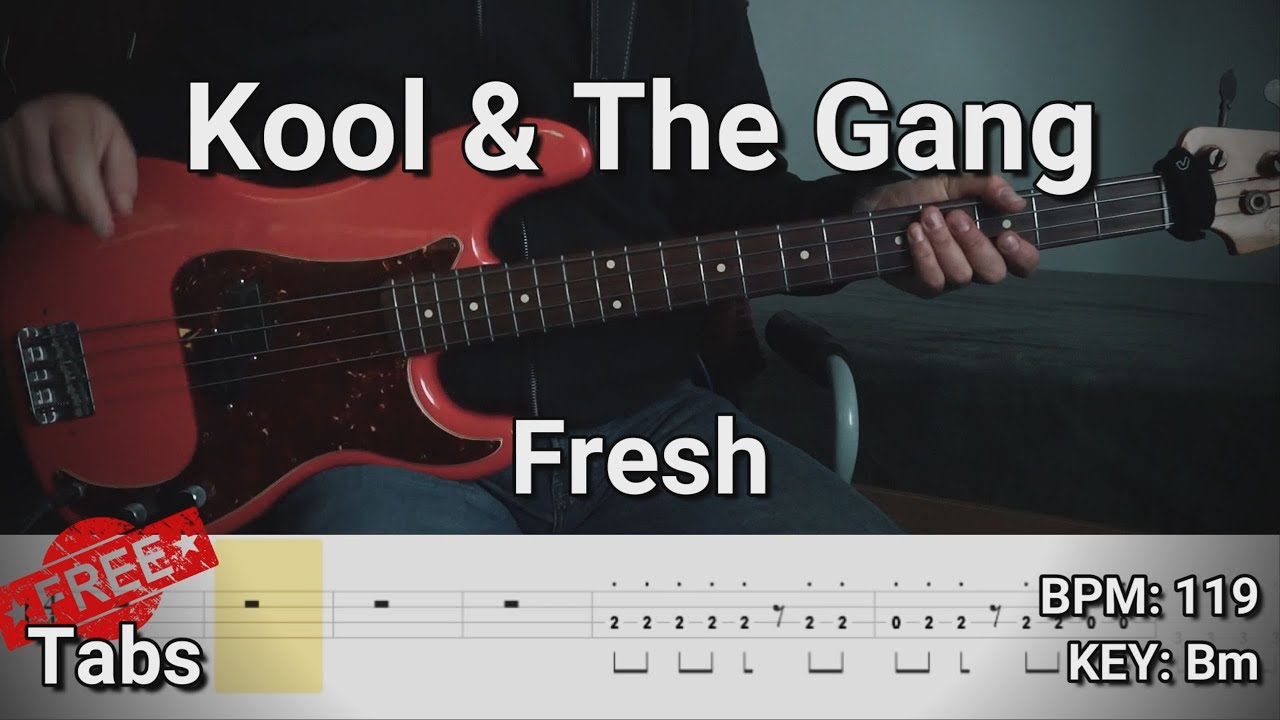 Kool & The Gang - Fresh (Bass Cover) Tabs