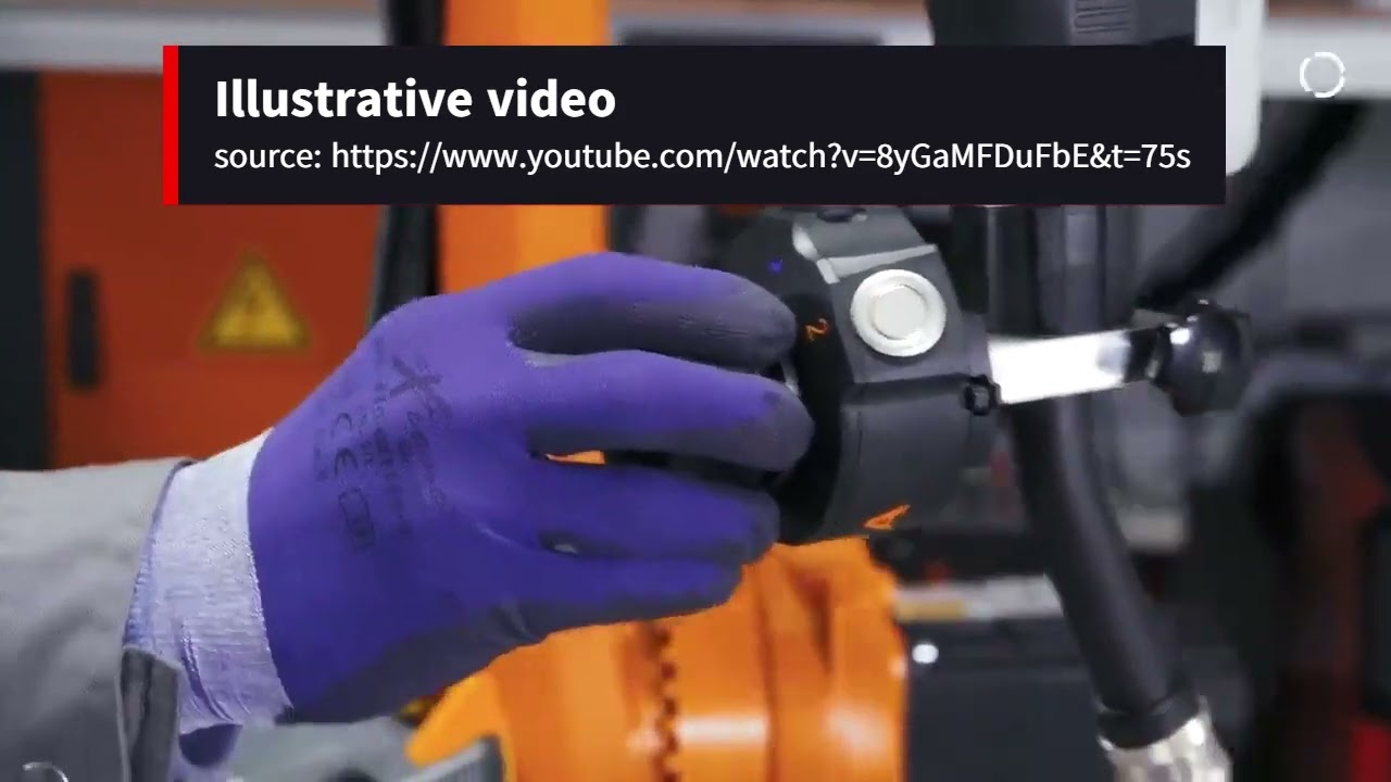 KUKA READY 2 PILOT Programming Assistant, with Joystick for