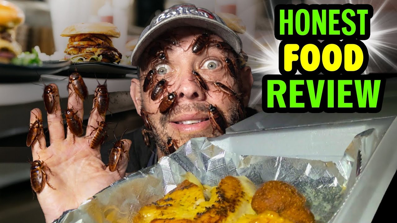 В этом ресторане я увидел таракана, ожидающего мой заказ.