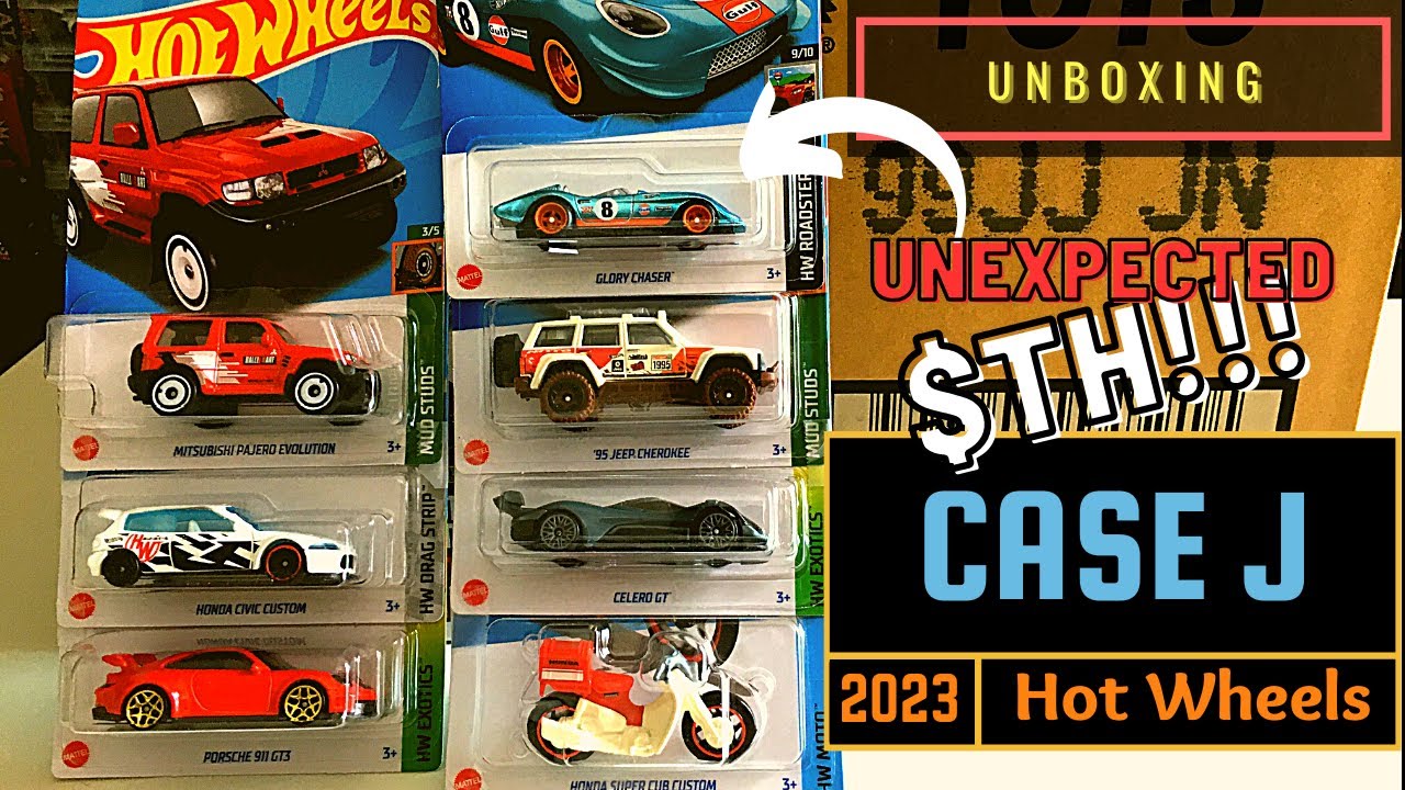 Unboxing - Hot Wheels 2023 Case J (with a SURPRISE SUPER!!)