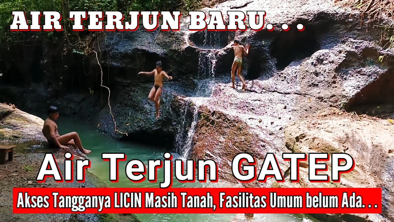Air Terjun BARU Bertingkat di Desa Pejeng Gianyar, Air Terjun GATEP Bali (24/3/2025)