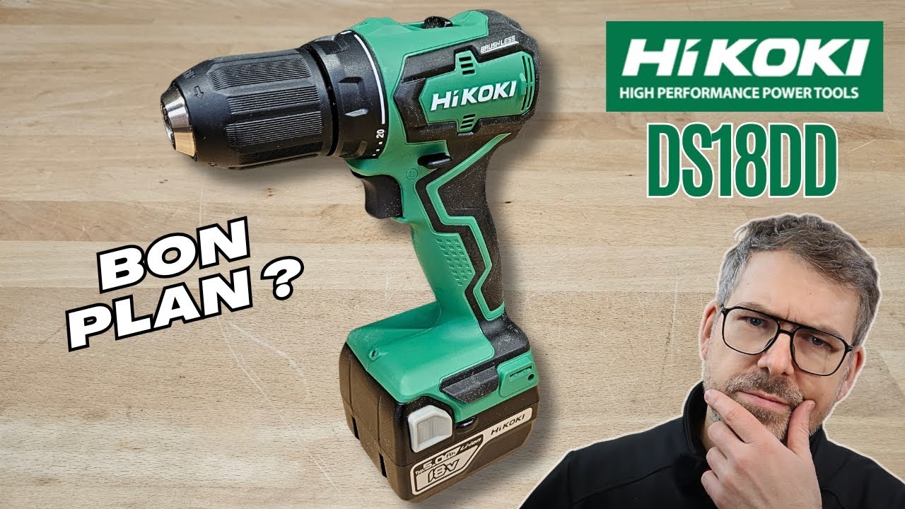Perceuse visseuse Hikoki DS18DD : TEST / AVIS