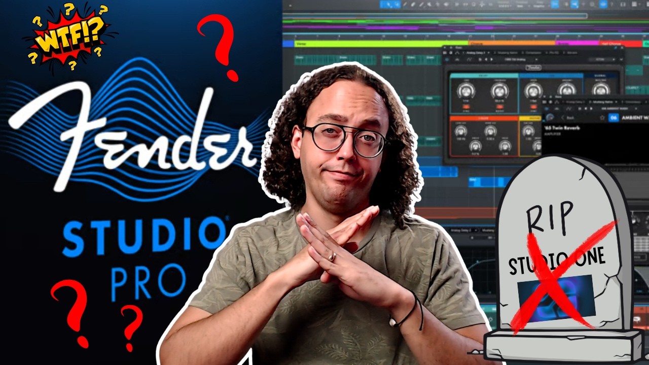 Découvre les améliorations de Studio One Fender Studio Pro