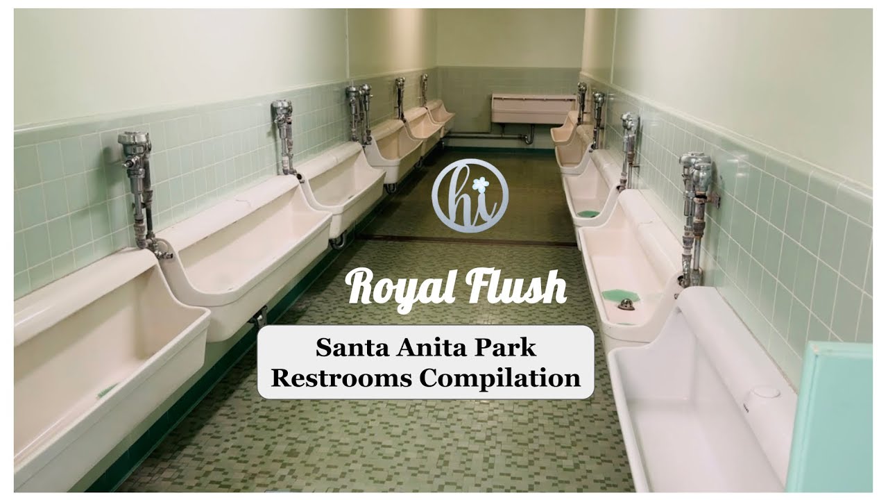 Royal Flush: 100 Minutes of Toilet & Urinal Flushes in the Restrooms of Santa Anita Park, California