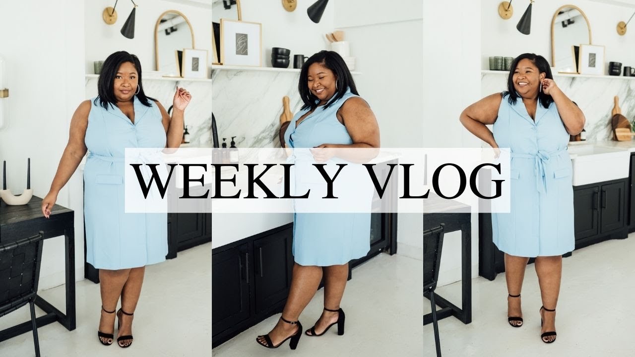VLOG | Spring shopping at Target, Evening Routine, Shampoo Routine, & Packing | FROM HEAD TO CURVE