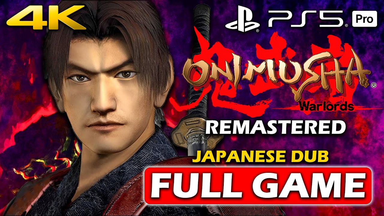 ONIMUSHA WARLORDS REMASTERED (PS5 PRO) Gameplay Walkthrough FULL GAME (4K 60FPS) No Commentary