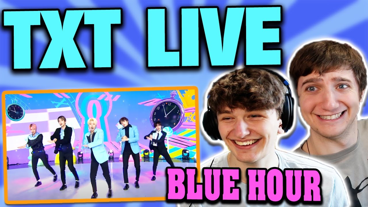 TXT - Blue Hour (Japanese Ver.) Performance @ PLAYLIST REACTION!!