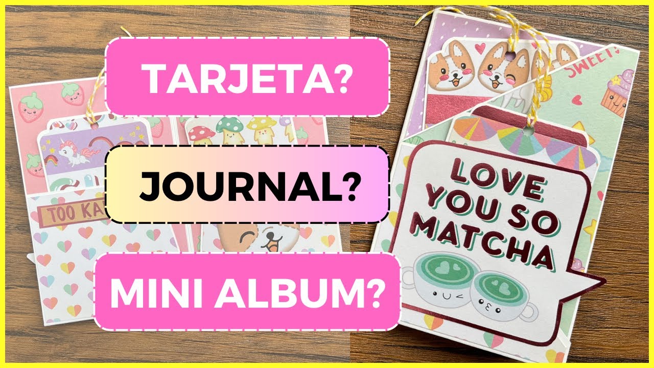 💡 TARJETA con Múltiples BOLSILLOS | Tutorial Paso a Paso | JOURNAL ? MINI ALBUM ?