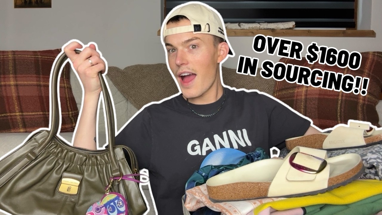 INSANE Arbitrage Haul to Resell on Poshmark + eBay! Consignment Store Luxury + Designer Pickups!