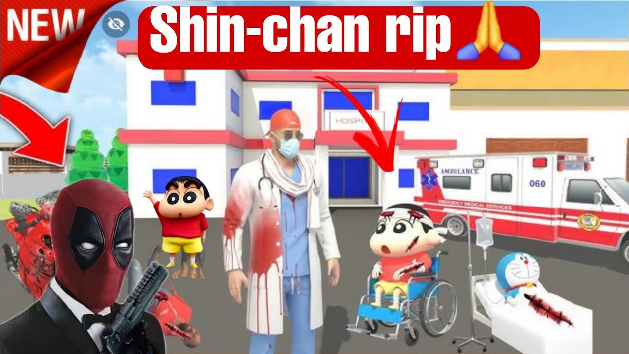 🎯shin Chan rip 🥹🙏 ! Lyara Gaming 2.0 ! INDIAN theft aura simulator game ! Doremon ! 🎯