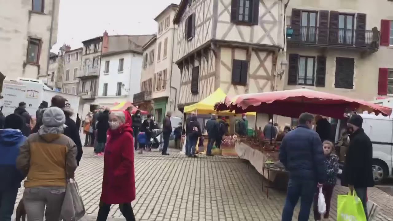 Nước Ph&aacute;p | Chợ Billom, Auvergne | France