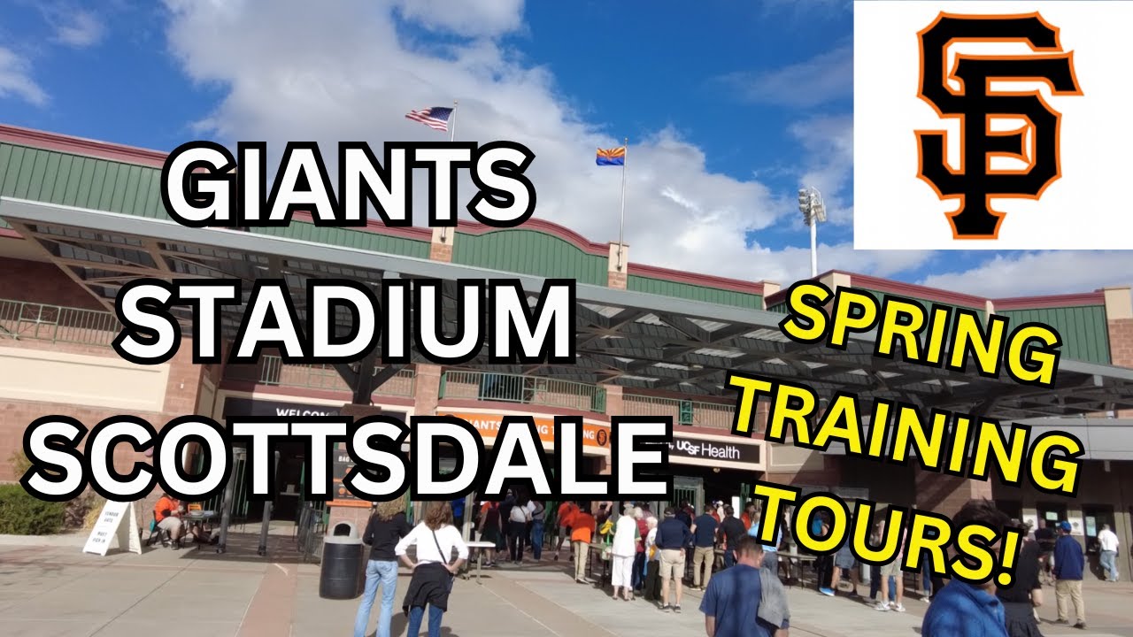 Watch This! Awesome Tour! San Francisco Giants  Spring Training Stadium Tour