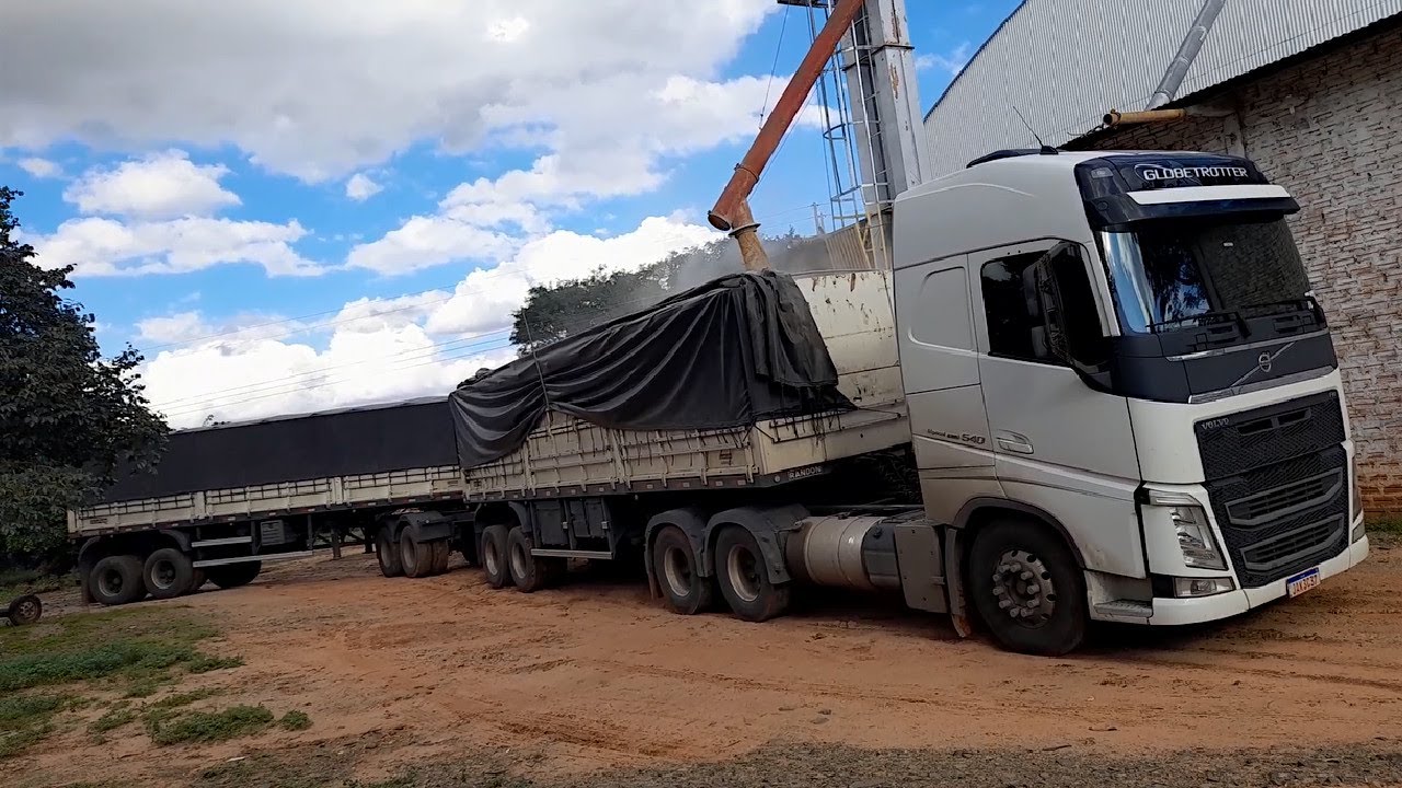 VOLVO FH540 9 EIXOS - CARGA DE ARROZ!!