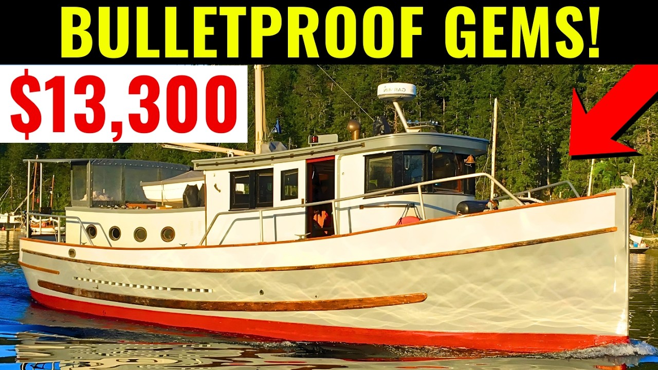 20 Cheap Luxury Yachts That Lost 90% Value (But They Are Actually Indestructible)