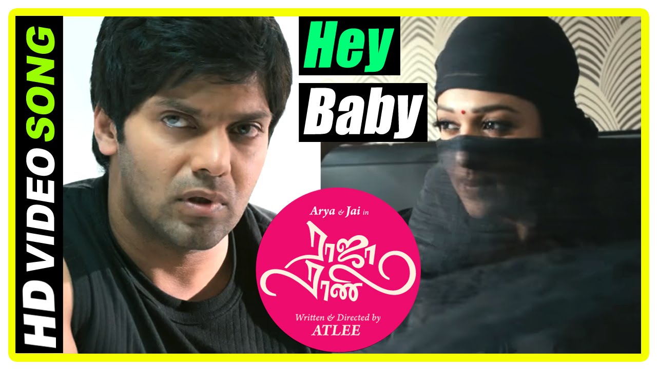 Raja Rani Tamil Movie Songs | Hey Baby song | Flatmates complain about Arya to Nayanthara