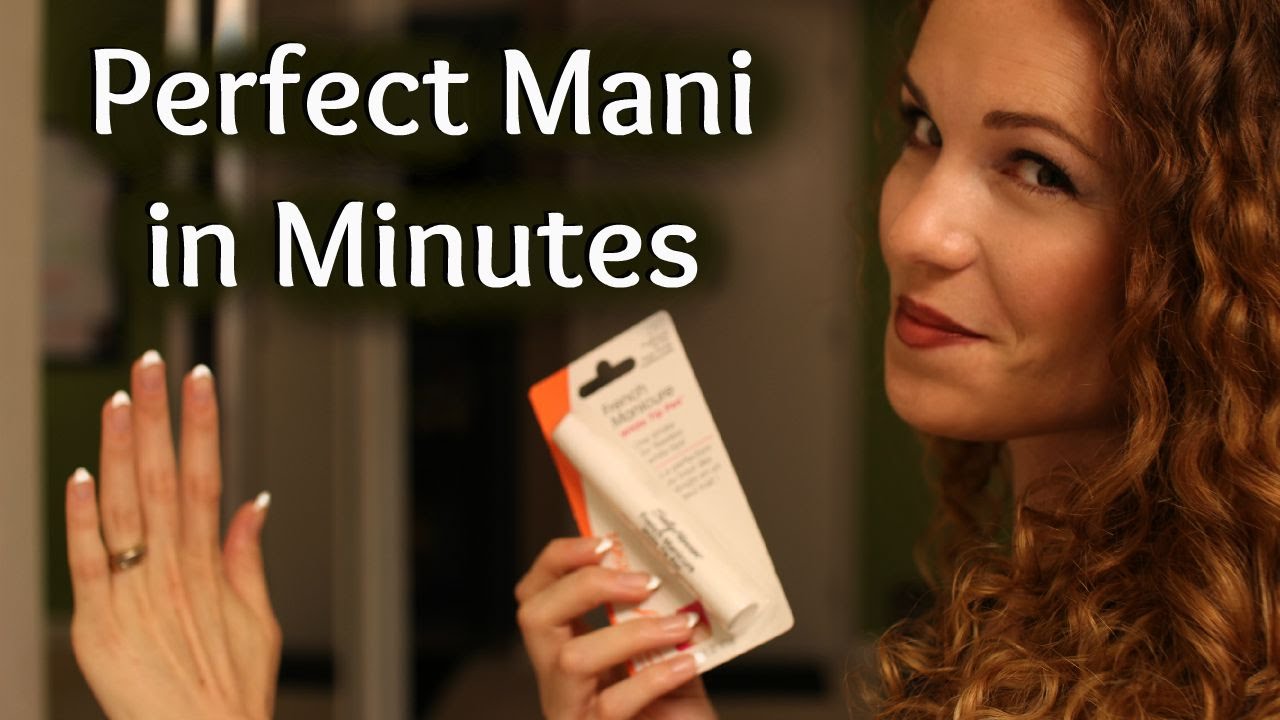 Perfect French Manicure in Minutes with Sally Hansen's Nail Pen !!