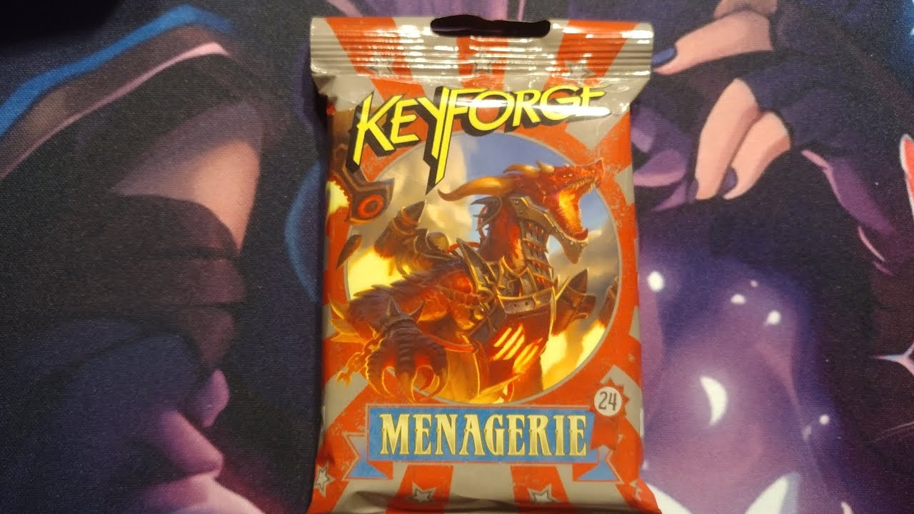 Opening a KeyForge Menagerie Deck! *Legacy*