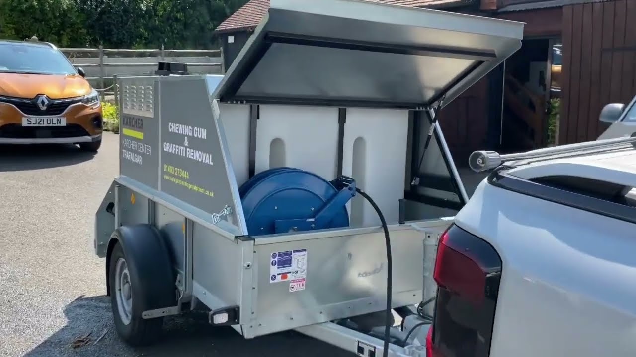Trafalgar Self Contained Mobile Steam Cleaner Trailer